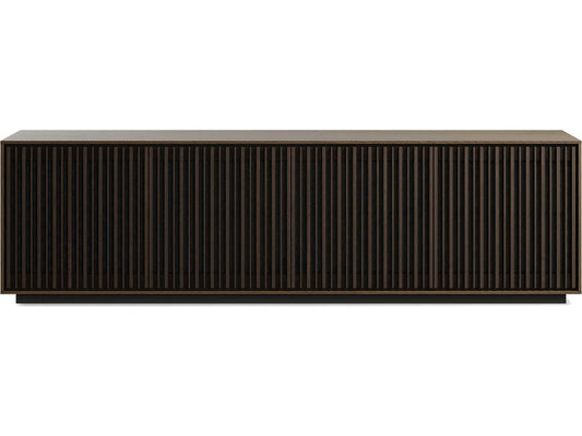 Profile 8479 Four-Door Media Console in Toasted Oak