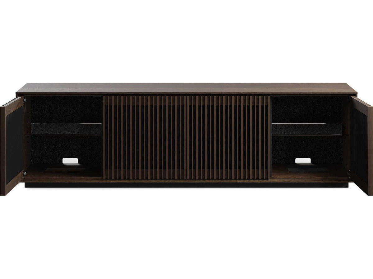 Profile 8479 Four-Door Media Console in Toasted Oak
