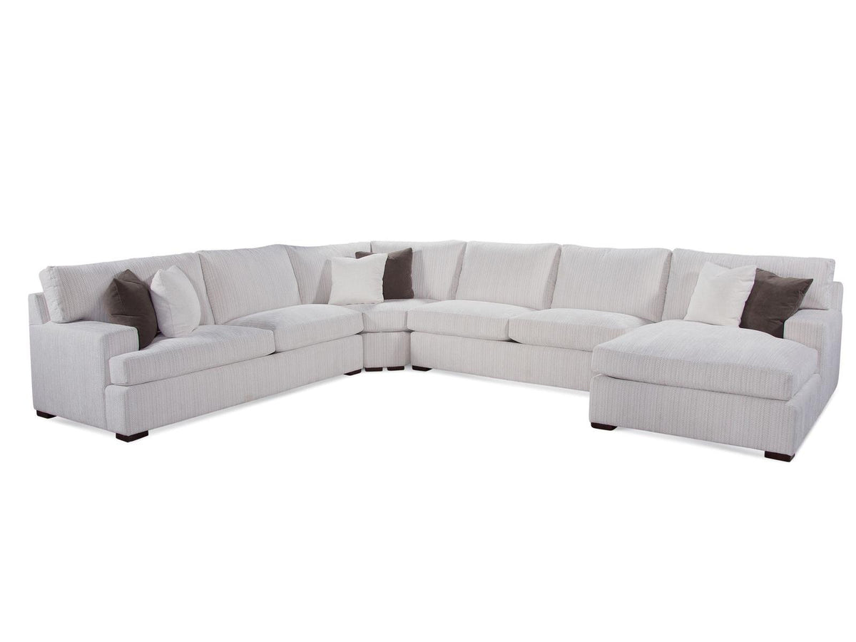 Cambria 4-Piece Modular Upholstered Chaise Sectional