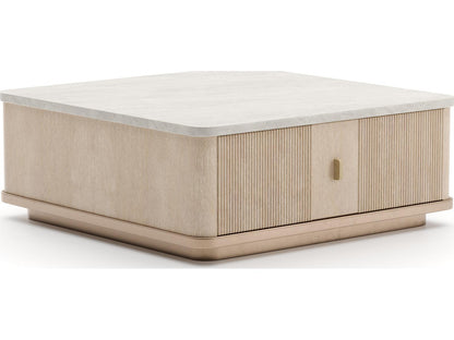 Rhythm Rectangular Steel Coffee Table