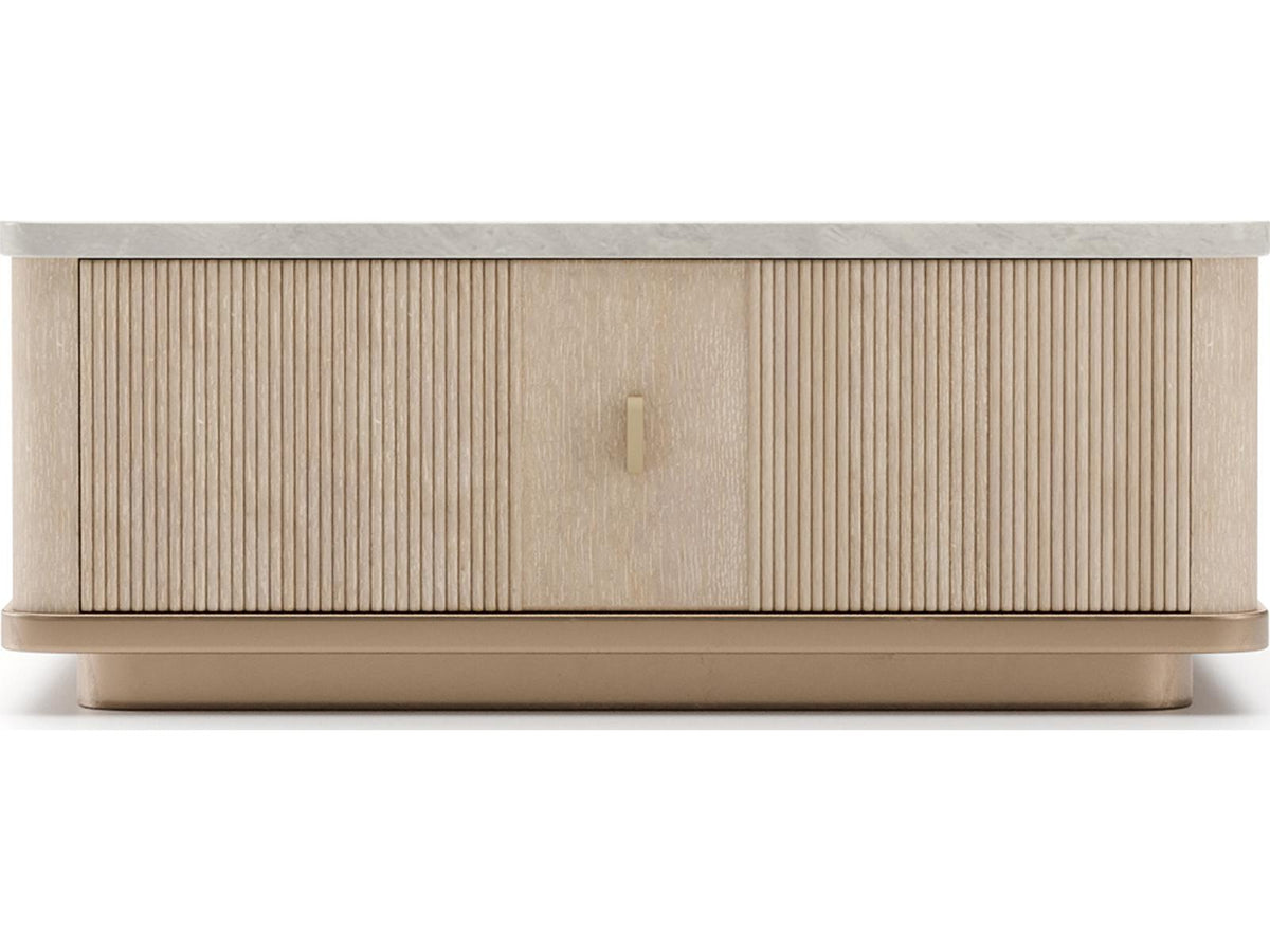 Rhythm Rectangular Steel Coffee Table