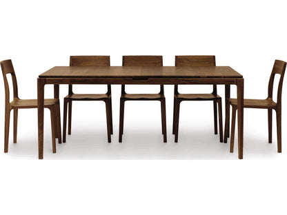 Furniture Lisse Extension Dining Table in Natural Walnut