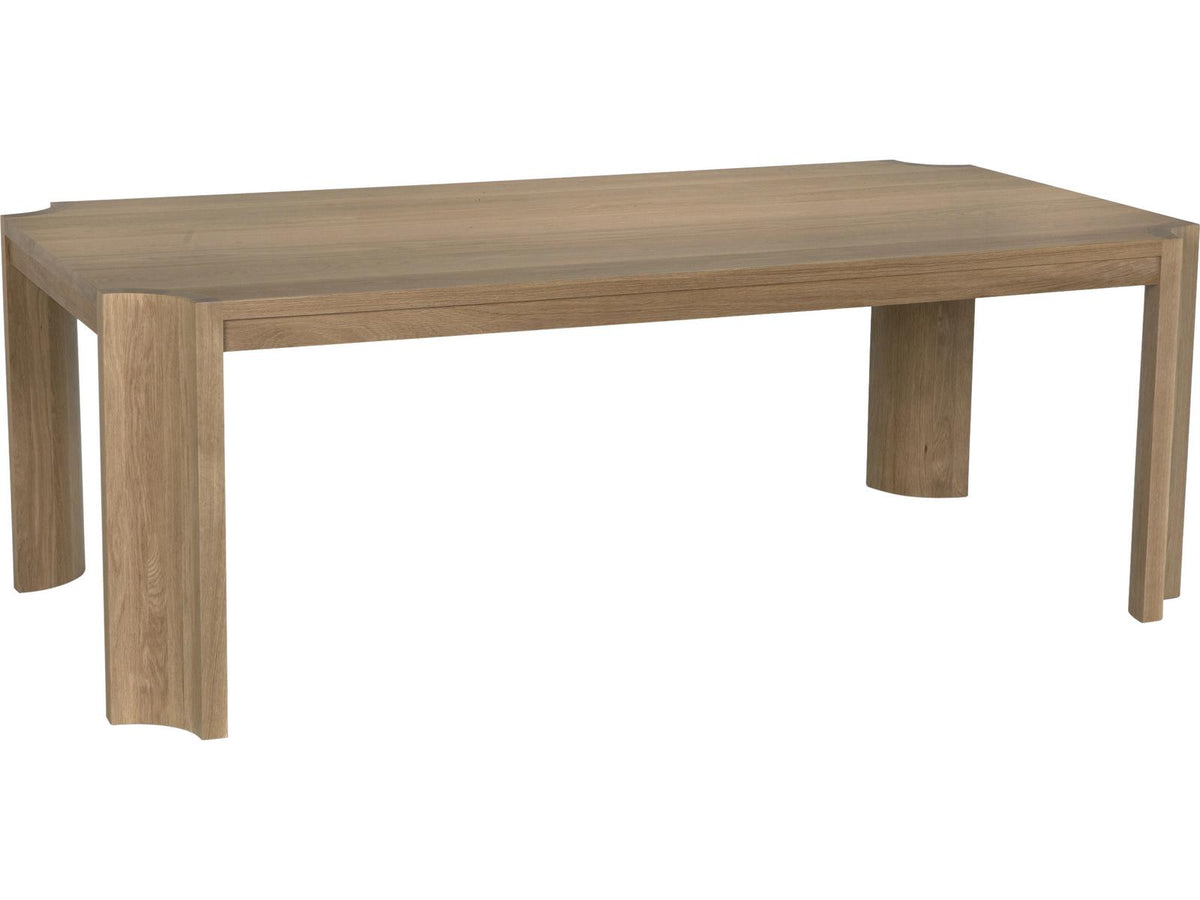 Aspen 86-Inch Rectangle Dining Table in Natural Oak Reclaimed Douglas Fir