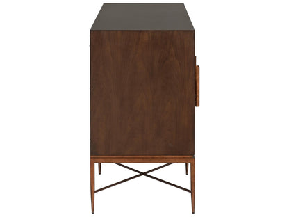 Jamie Merida 84" Natural Brown Bronze Sideboard