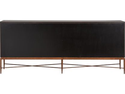 Jamie Merida 84" Natural Brown Bronze Sideboard