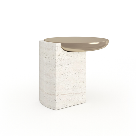 Caracole Classic Overlap Round Side Table