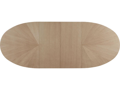 Maison '47 Oval 80-Inch Dining Table in Blonde Cerused Oak
