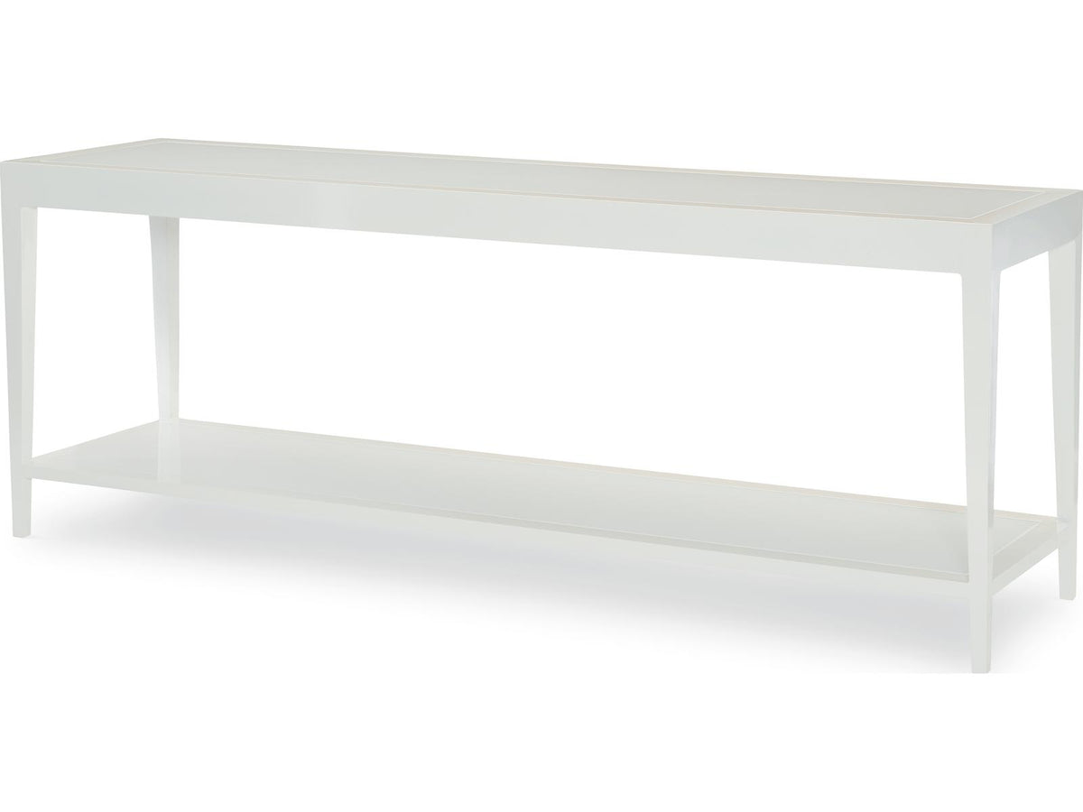 Allison Paladino Sail Rectangular Glass Console Table