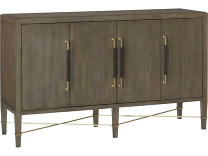 Currey and Company Verona Chanterelle Sideboard in Mahogany and Champagne