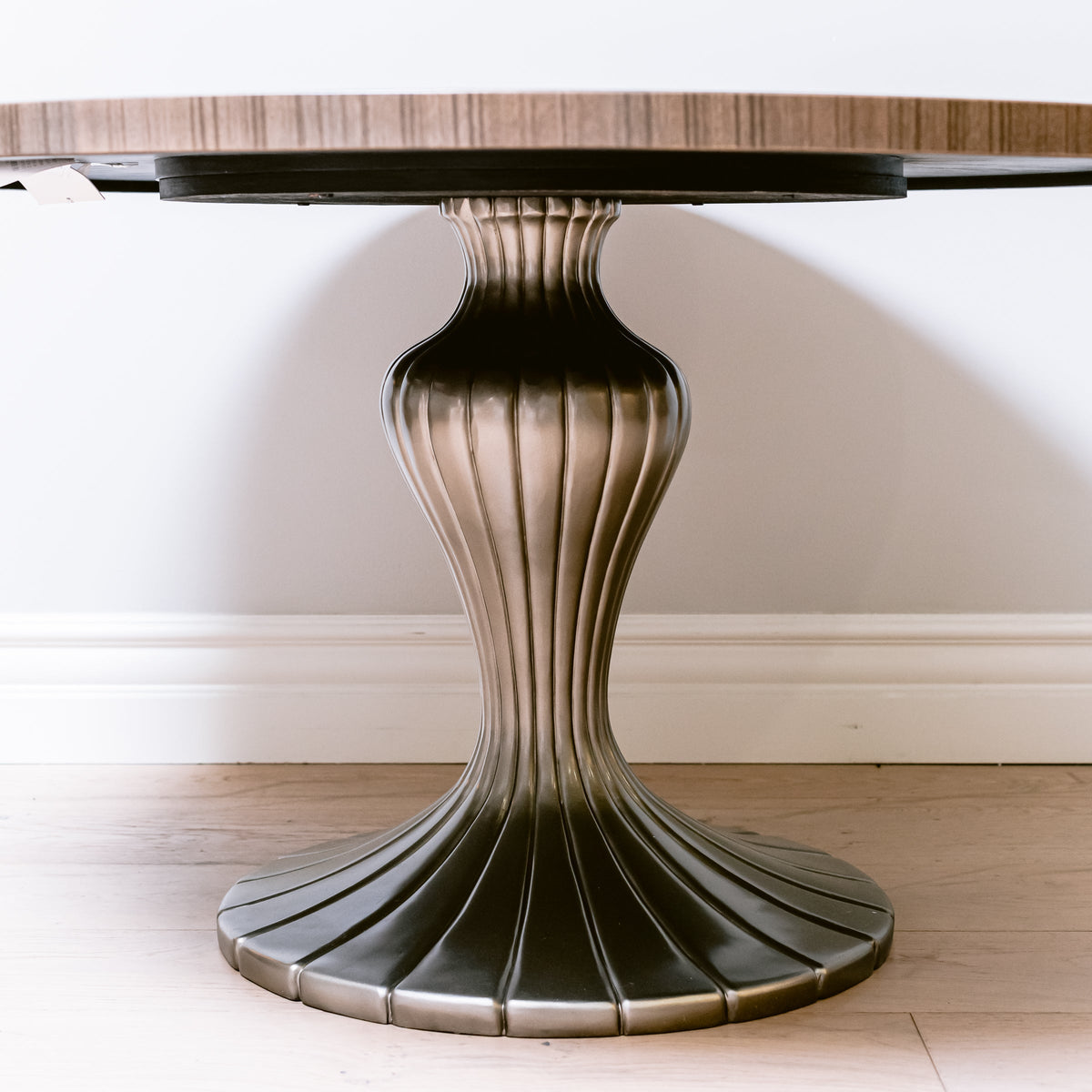 Caracole Round Table Discussion Dining Set Floor Sample