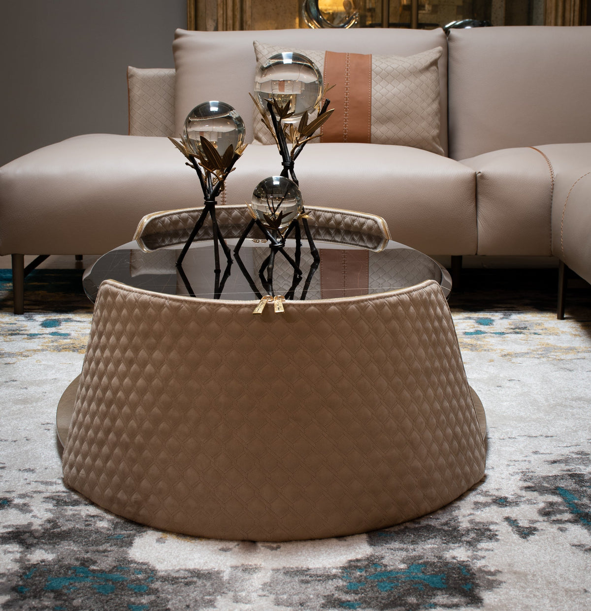 Vittoria Frigerio Cocktail Table Open Box Item