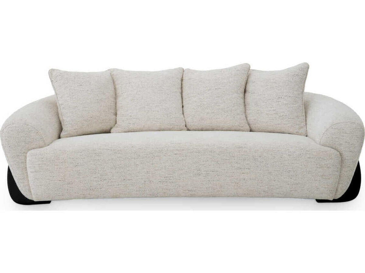 Siderno Cream Upholstered Sofa