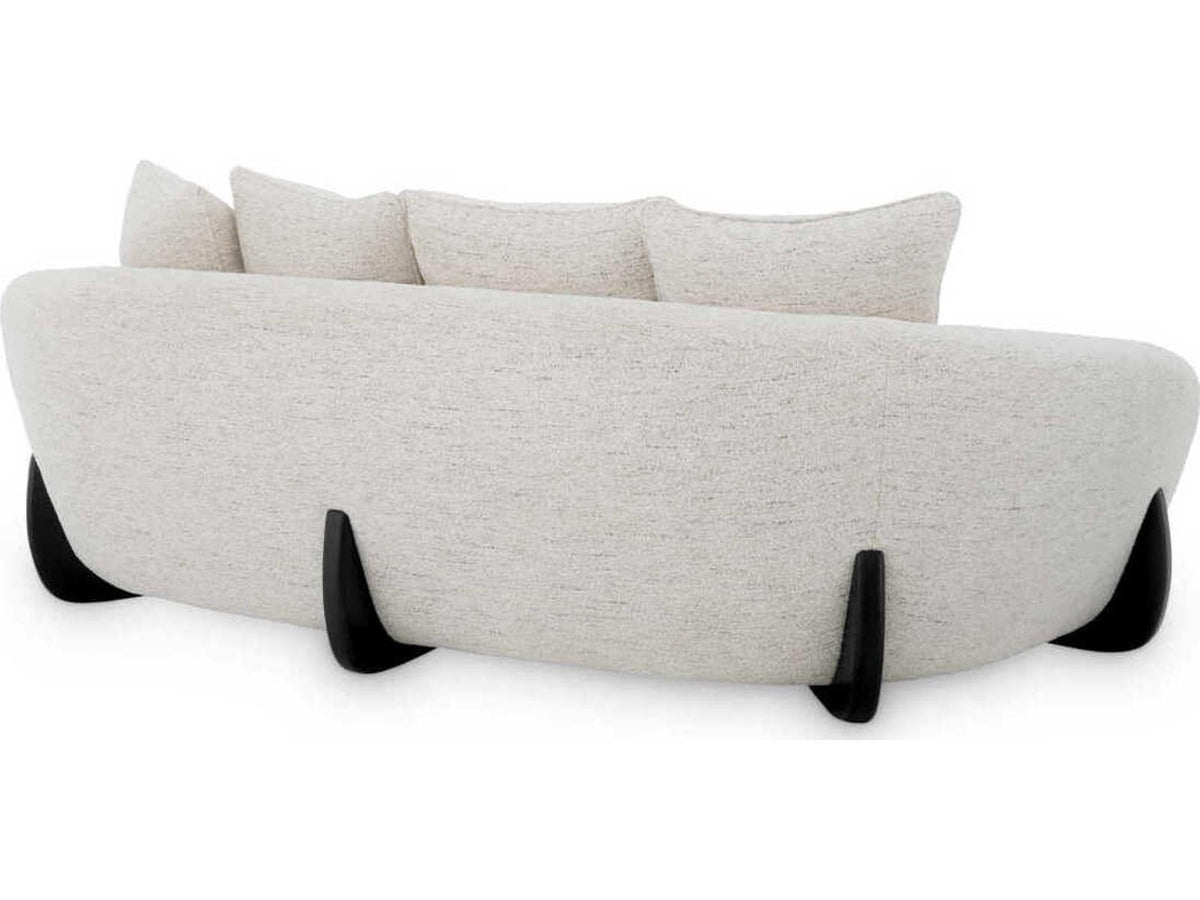 Siderno Cream Upholstered Sofa