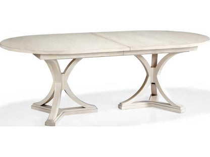 Journey The World Oval Wood Sandstone Dining Table