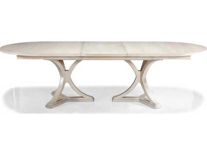 Journey The World Oval Wood Sandstone Dining Table