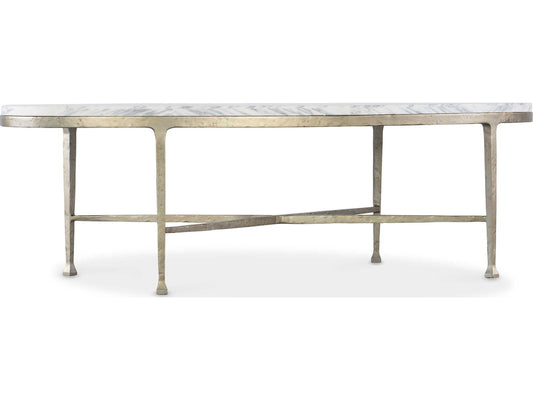 Jules Round Marble Gold Coffee Table