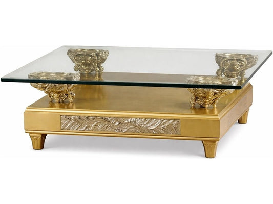 A-37 Rectangular Glass Coffee Table