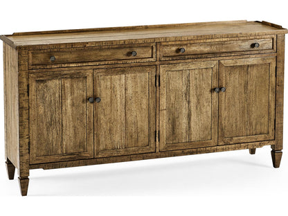 Jc Casual Rectangular Driftwood Console Table