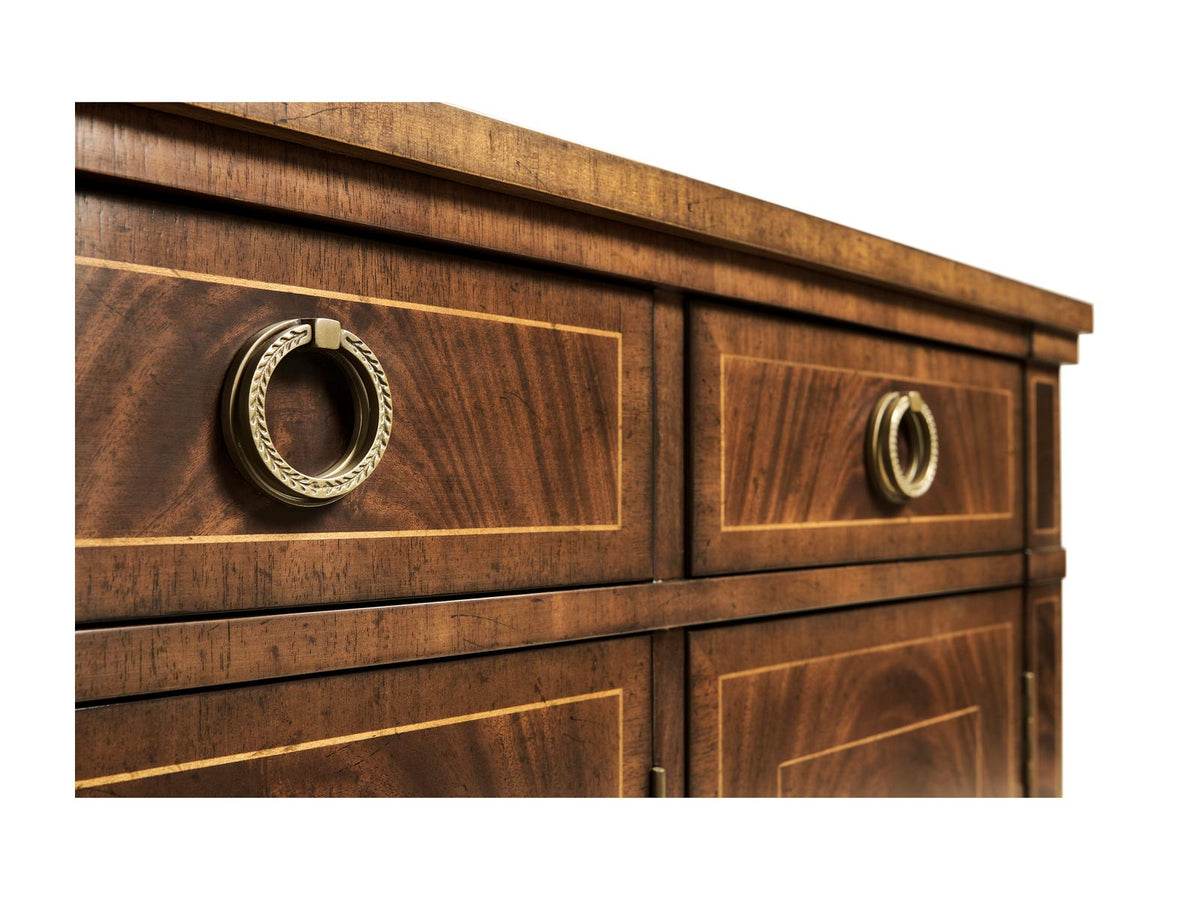 Buckingham Acacia Wood Antique Mahogany Sideboard