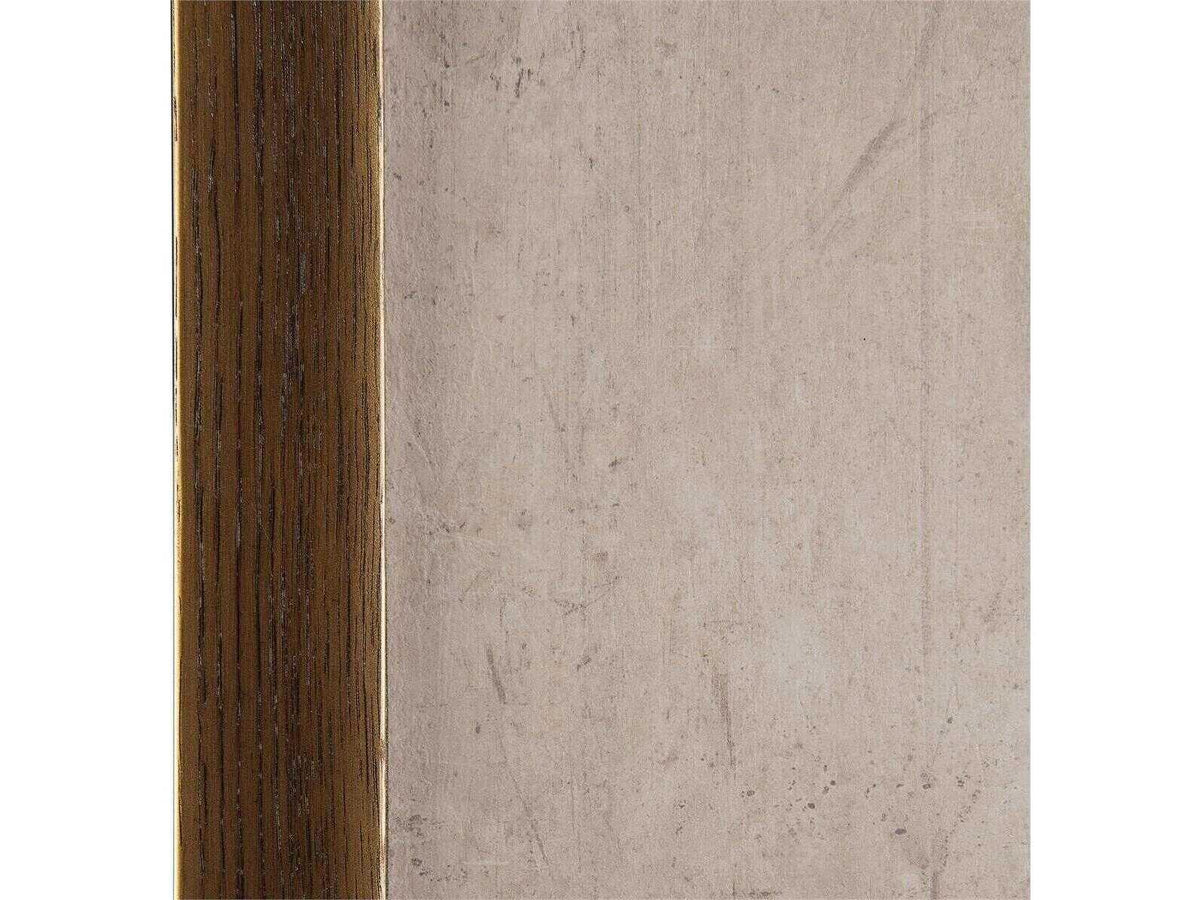 Hallwood Tall Cabinet Golden Oak with Tiza Gesso Doors