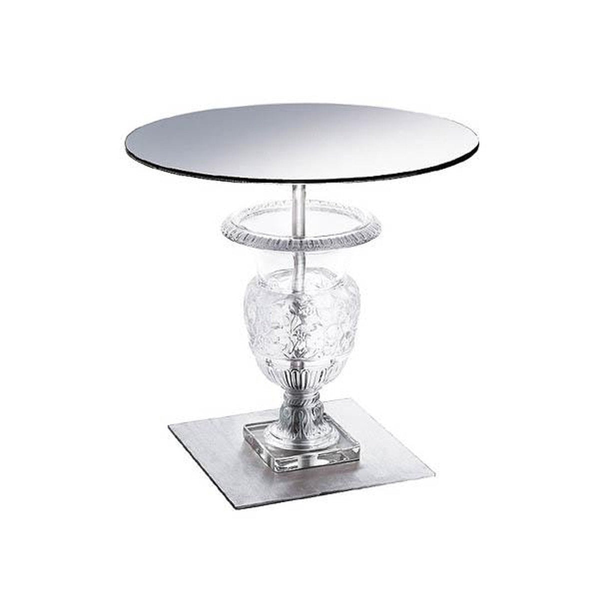 Lalique Versailles Pedestal Table
