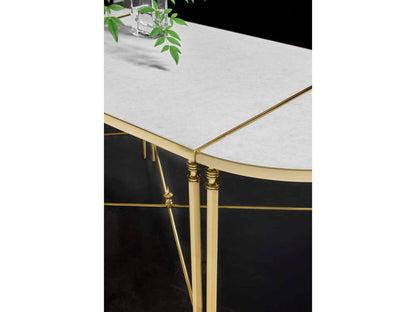 Rectangular 3-Piece Faux Marble Coffee Table
