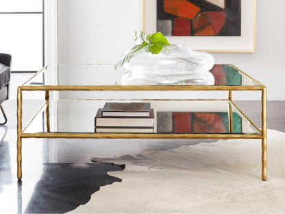Organic Rectangular Mirror Coffee Table