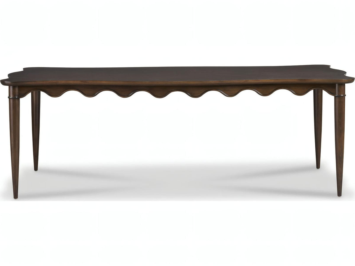 Lilly Rectangular Wood Dining Table in Modern Elm