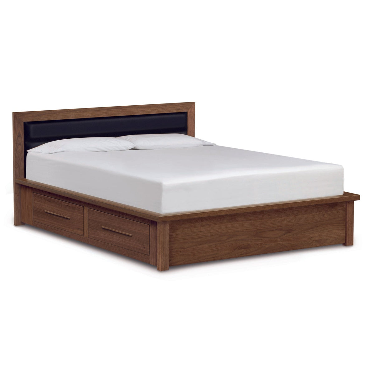 Copeland Moduluxe Storage Bed with Upholstery Headboard (Queen) - Grade A/B/Ultra-leather/Leather/COM