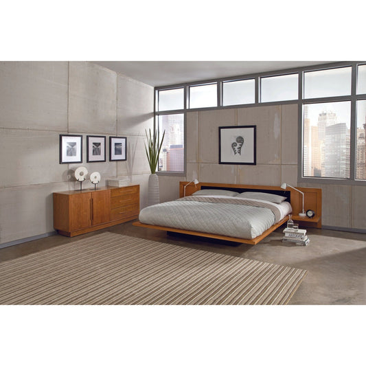 Copeland Moduluxe Storage Bed with Upholstery Headboard (King) - Sunbrella Upholstery