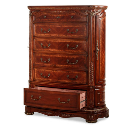 Michael Amini Cortina Vertical Storage Cabinets Chest