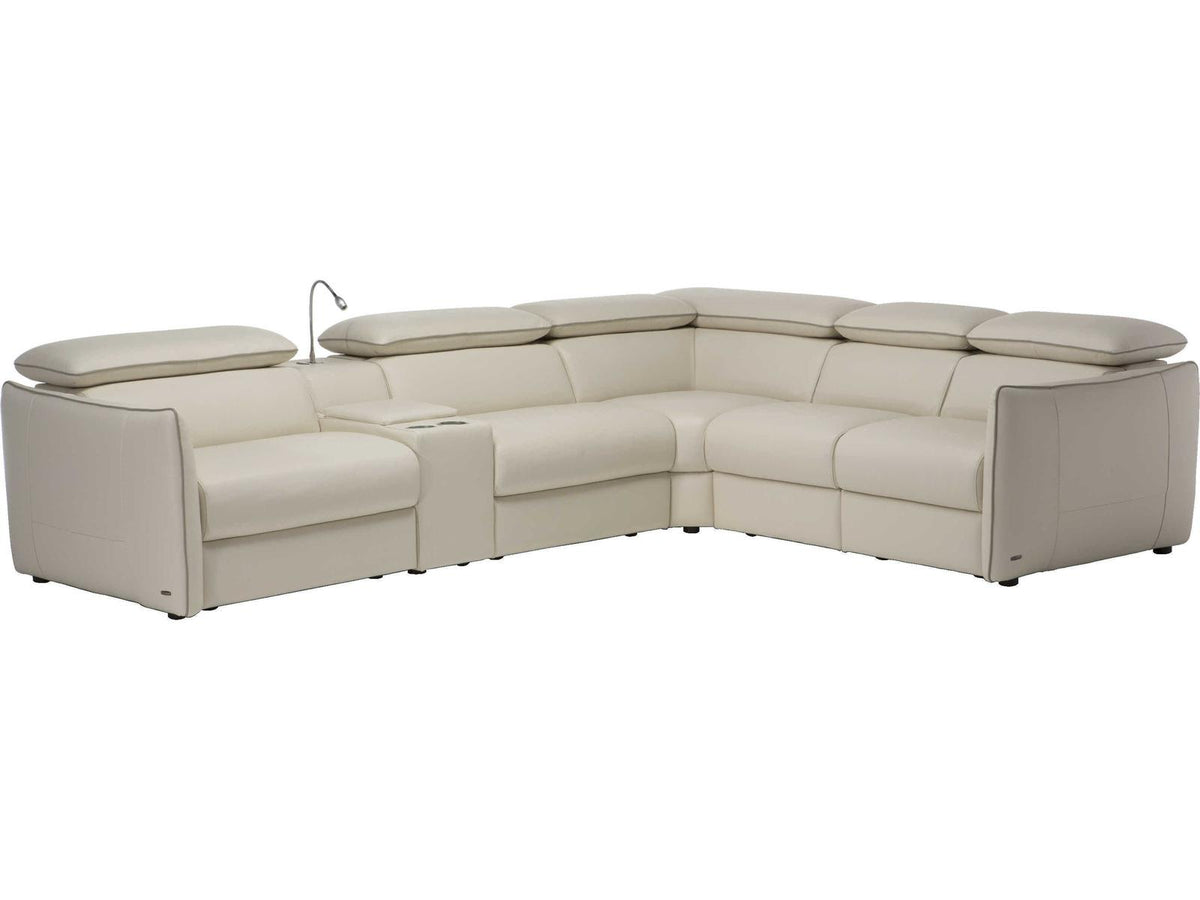 Meraviglia Leather Sectional Sofa