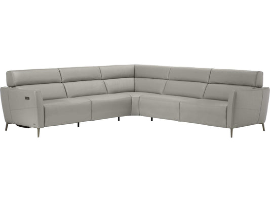 Seattle Leather Sectional Sofa