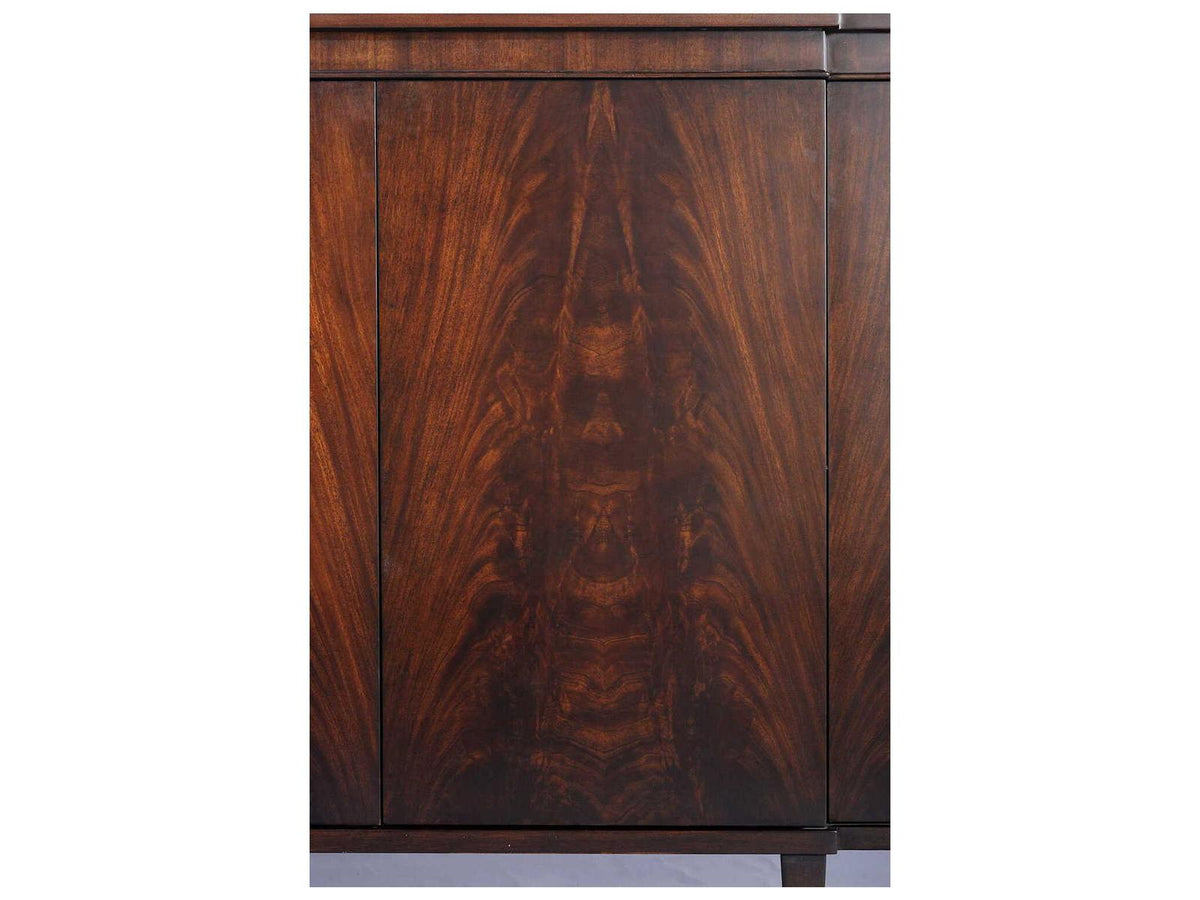 Lewis 72-Inch Mahogany Wood Sideboard with Syrup Finish