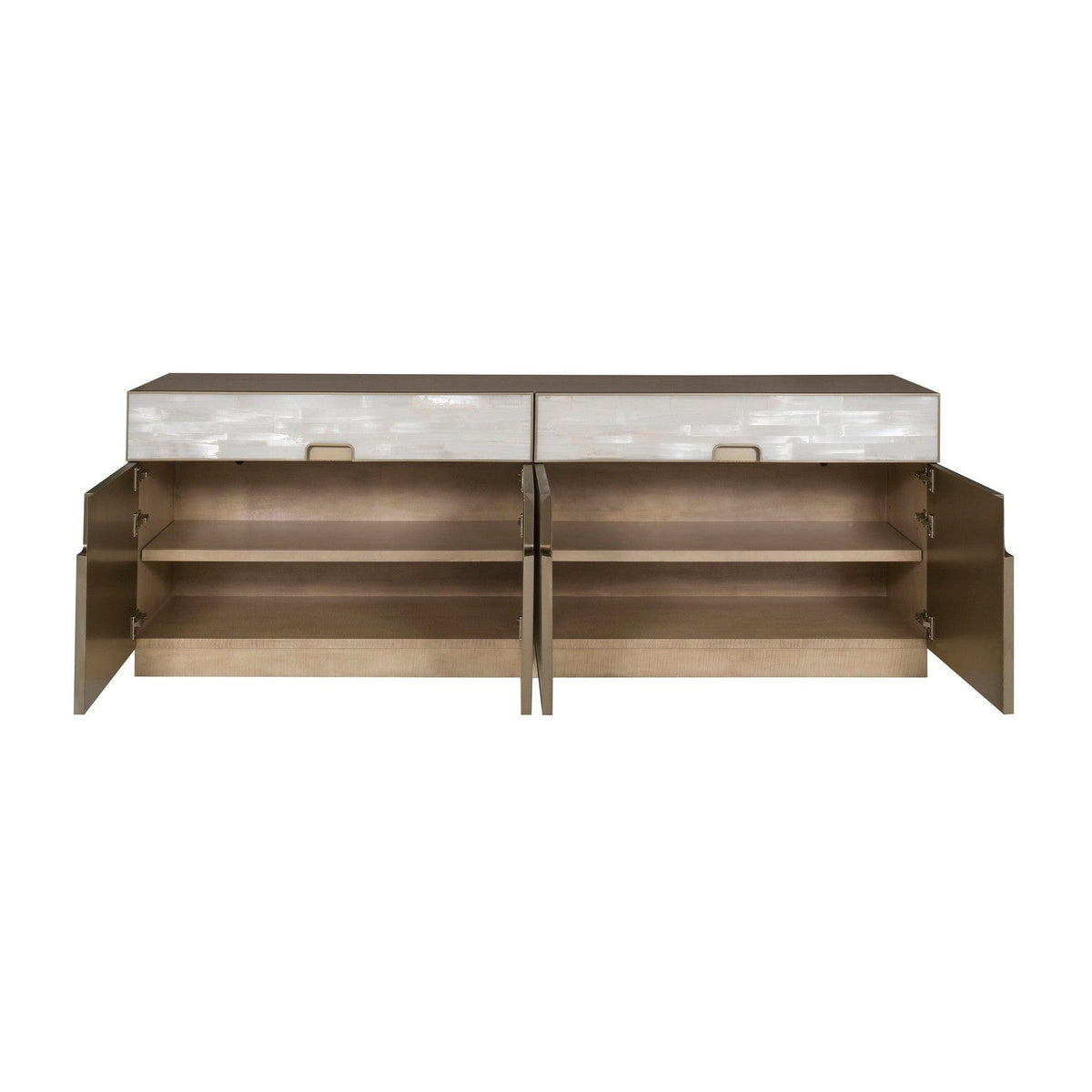 Vanguard Splendor Selenite Entertainment Center