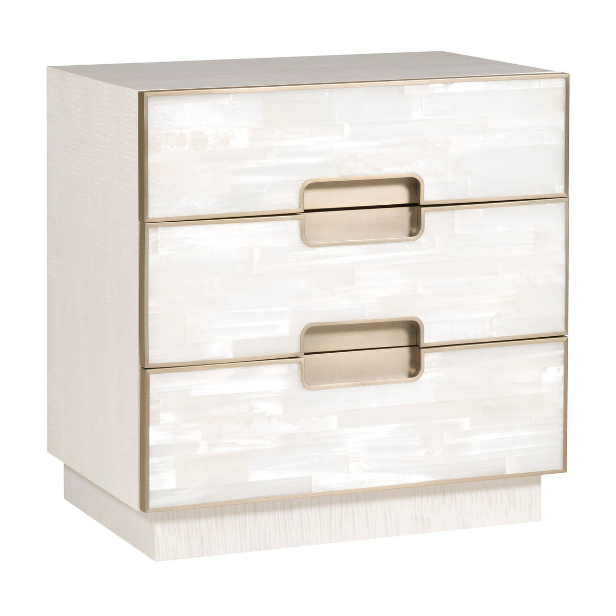 Vanguard Splendor Selenite Nightstand 28"