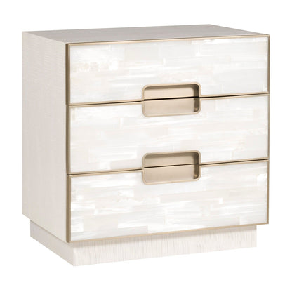 Vanguard Splendor Selenite Nightstand 28"
