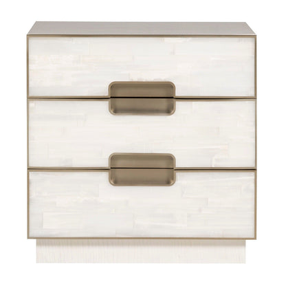 Vanguard Splendor Selenite Nightstand 28"