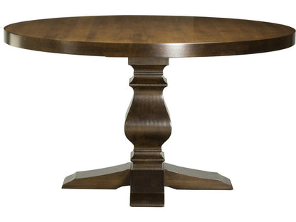 Saloom Devon Round 60-Inch Solid Maple Dining Table