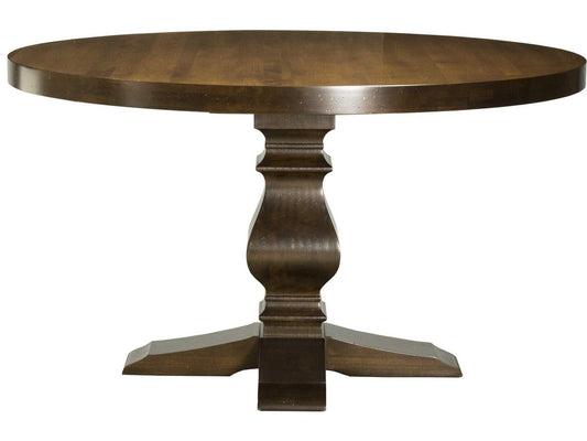 Saloom Devon Round 60-Inch Solid Maple Dining Table