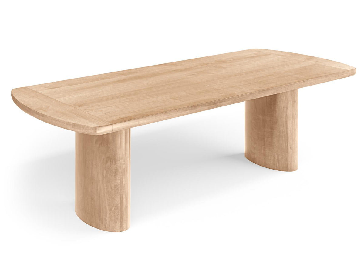 Olympia Athena 116-Inch Rectangle Dining Table in Solid Maple