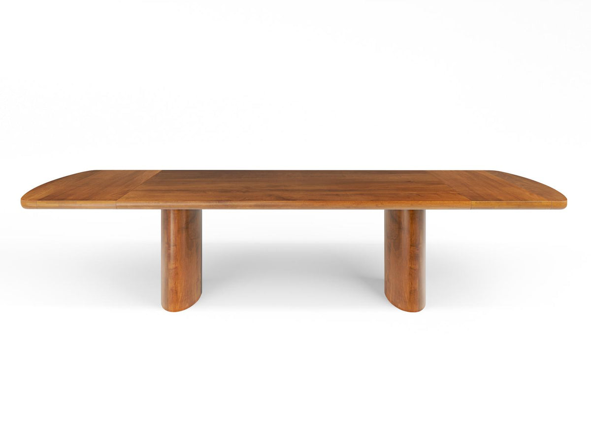 Olympia Athena Rectangle Extendable Dining Table Solid Maple Wood