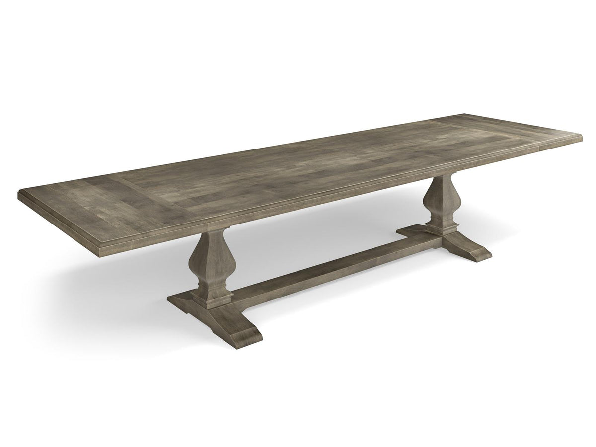 New Castle Extension Dining Table Solid Wood Construction