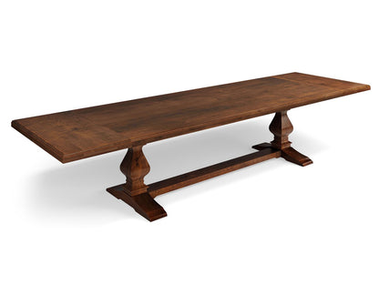 New Castle Extension Dining Table Solid Wood Construction