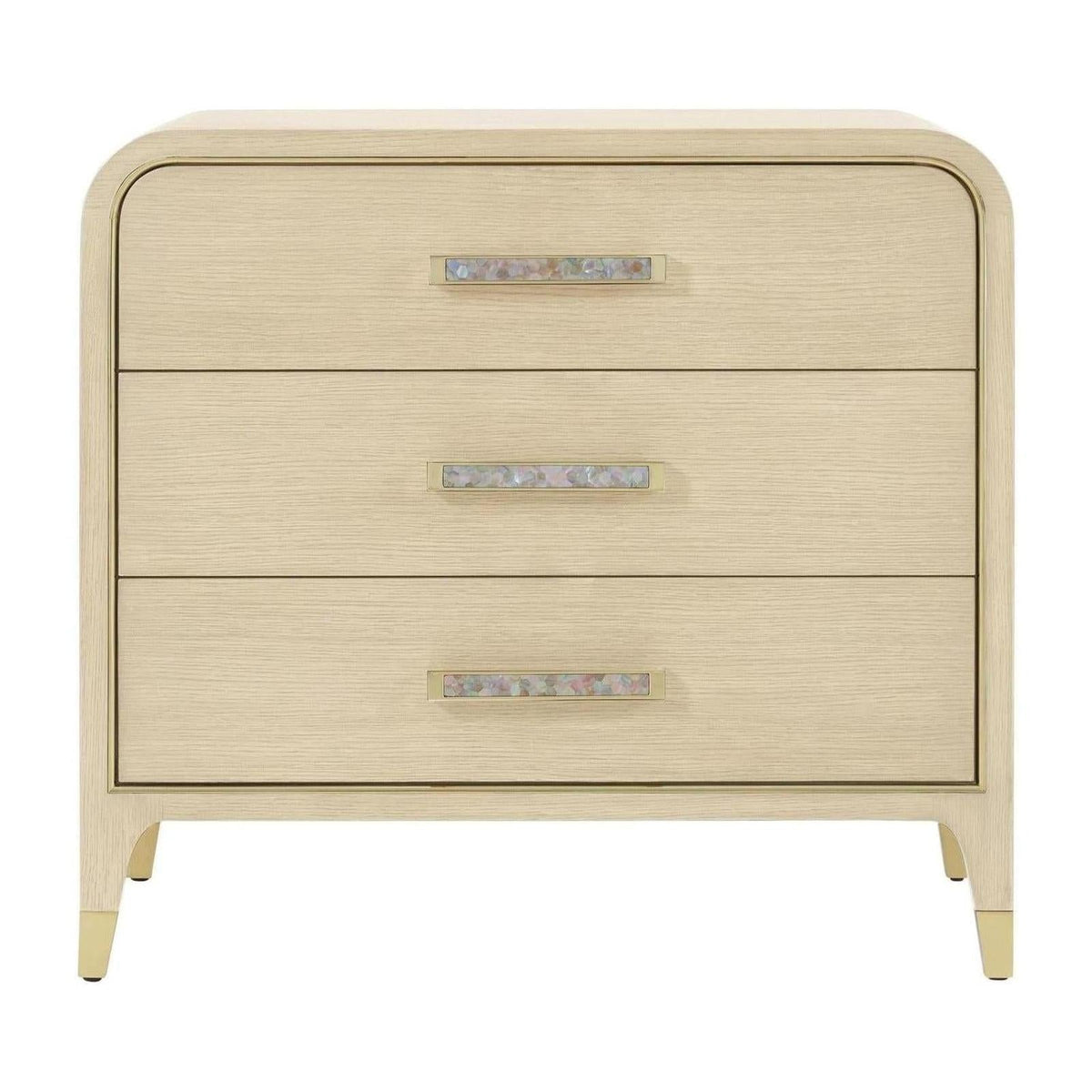 Theodore Alexander Judith Leiber 3-Drawer Nightstand