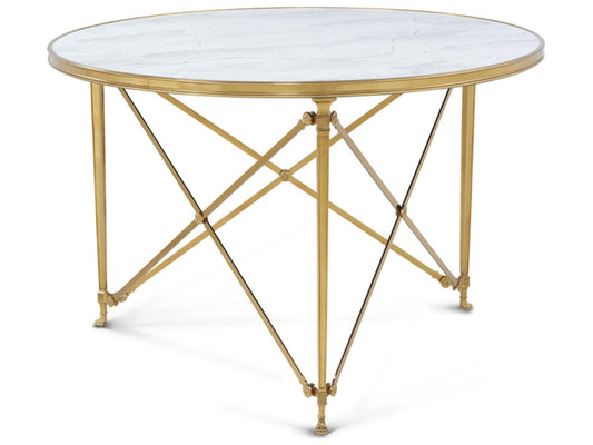 Spencer London Round Marble Coffee Table