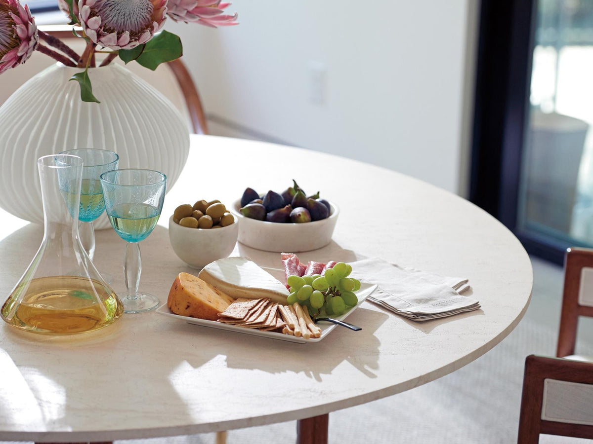 Palm Desert Woodard Round Dining Table