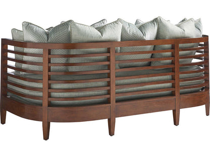 Ocean Club St. Lucia 3-Seat Sofa with Slat Back Design