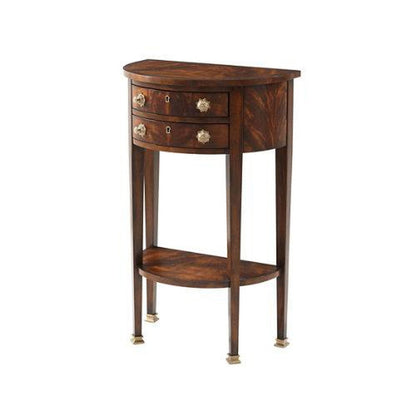 Theodore Alexander A Demi Lune Side Table