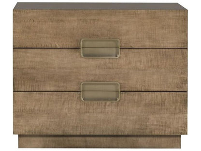 Splendor 3-Drawer Nightstand in Mocha Bleached Maple